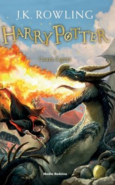 HARRY POTTER 4 CZARA OGNIA J K ROWLING 760 STRON