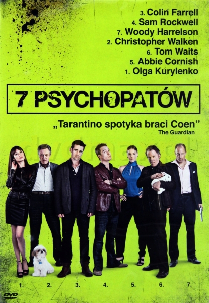 Film7 Psychopatów DVD COLIN FARRELL