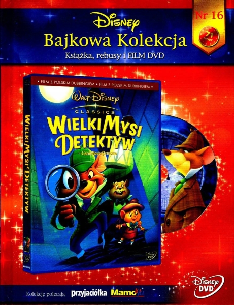 WIELKI MYSI DETEKTYW-DISNEY BAJKOWA KOLEKCJA DVD