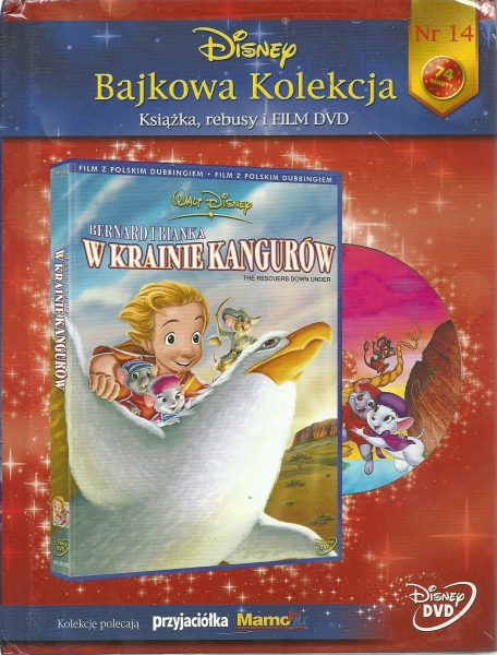 Bernard i Bianka w Krainie Kangurów -dvd