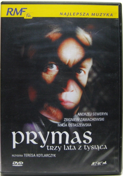 DVD - PRYMAS TRZY LATA Z TYSIĄCA ZAMACHOWSKI
