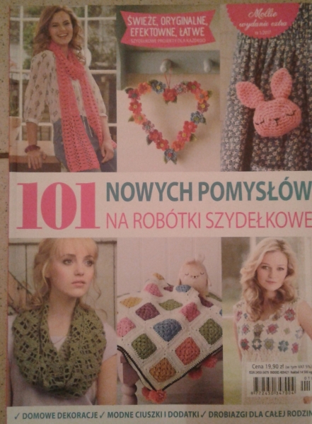 101 POMYSŁÓW NA ROBÓTKI SZYDEŁKOWE,MOLLIE