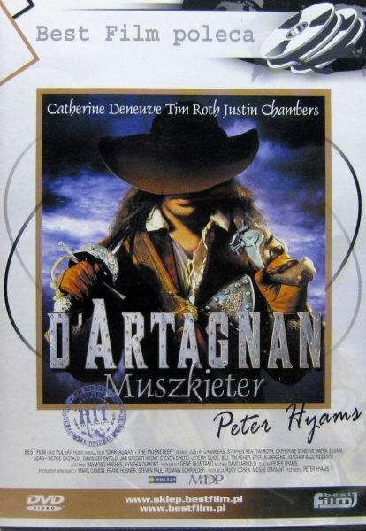 MUSZKIETER D'Artagnan [J.Chambers]dvd