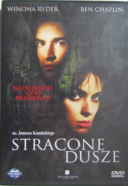 DVD STRACONE DUSZE - Winona Ryder folia