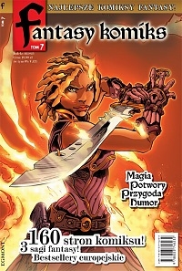 FANTASY KOMIKS 7 160 STRON 3 SAGI FANTASY