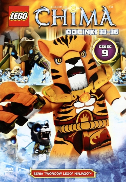 LEGENDS OF CHIMA ODCINKI 33-36 CZĘŚĆ 9 DVD  