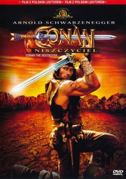 CONAN NISZCZYCIEL ARNOLD SCHWARZENEGGER DVD TOM 23 