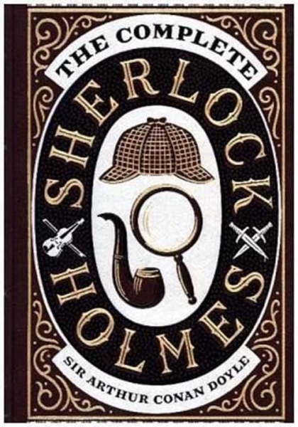 COMPLETE SHERLOCK HOLMES BARNES & NOBLE LEATHERBOUND CONAN DOYLE ARTHUR