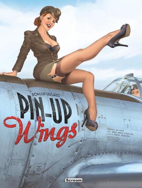 PIN UP WINGS ARTBOOK HUGAULT ROMAIN KOMIKS