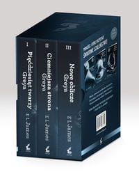 PIĘĆDZIESIĄT TWARZY GREYA  CIEMNIEJSZA STRONA GREYA NOWE OBLICZE GREYA PAKIET JAMES E L