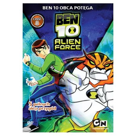 BEN 10 OBCA POTĘGA 8 DVD 