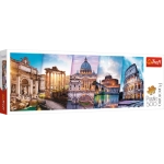 PUZZLE 500 PANORAMA PODRÓŻ DO WŁOCH TREFL