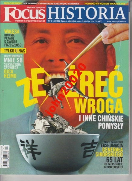 7-8 /2008 FOCUS HISTORIA.ZEŻREĆ WROGA