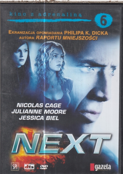 NEXT DVD K DICK CAGE MOORE