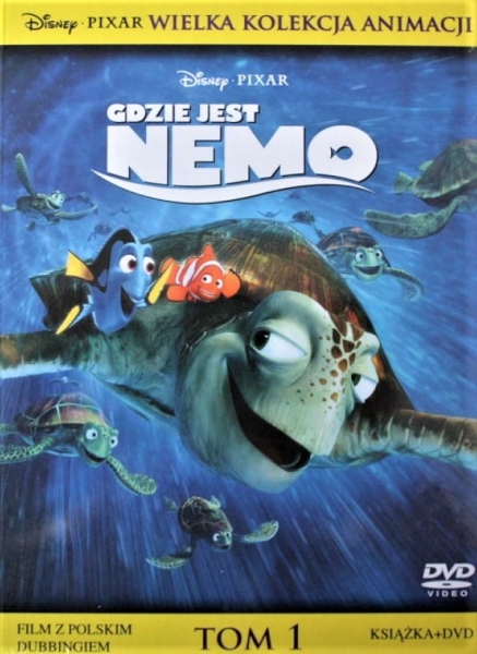 GDZIE JEST NEMO  DVD DISNEY DUBBING FOLIA