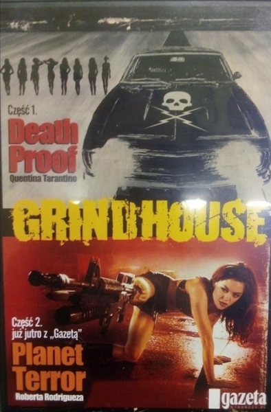GRINDHOUSE DEATH PROOF CZ 1 PLANET TERROR CZ 2 DVD