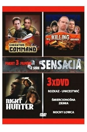 PAKIET 3 FILMÓW EXECUTIVE COMMAND DVD