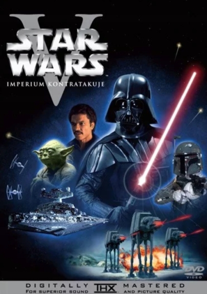 STAR WARS IMPERIUM KONTRATAKUJE V DVD
