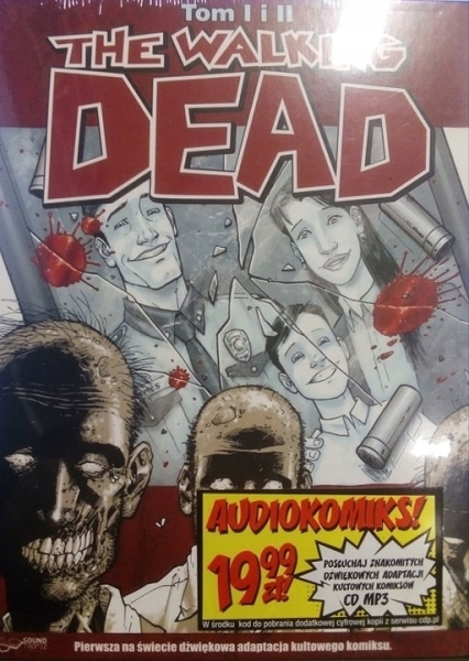 THE WALKING DEAD TOM 1 I 2 AUDIOKOMIKS CD