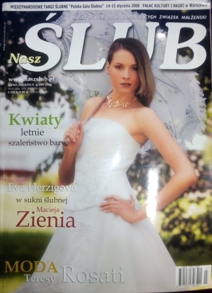 4/2005 NASZ ŚLUB EVA HERZIGOVA KWIATY TERESY