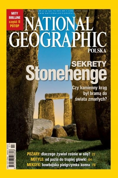 7/2008 NATIONAL GEOGRAPHIC POŻARY MOTYLE MEKSYK