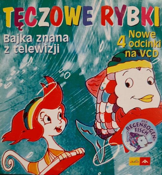 TĘCZOWE RYBKI 4 ODCINKI STEFEK KREWETKA VCD 