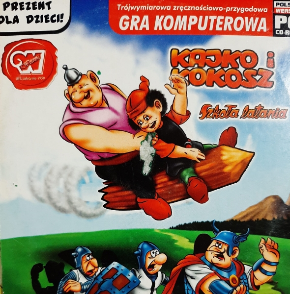 KAJKO I KOKOSZ SZKOŁA LATANIA GRA PC CD