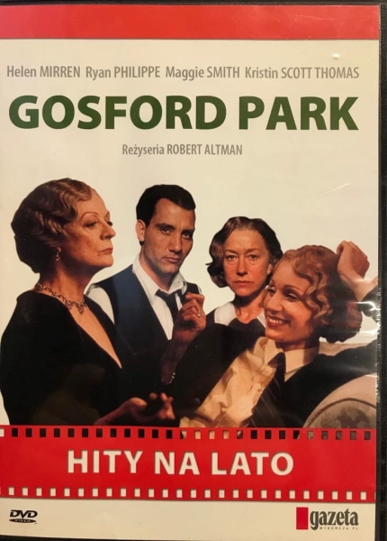 GOSFORD PARK ALTMAN MIRREN PHILIPPE SMITH DVD 