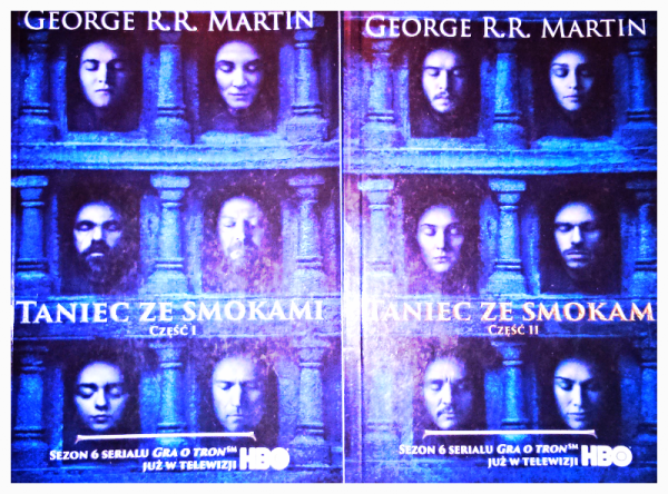 TANIEC ZE SMOKAMI 1-2 GEORGE R R MARTIN NOWE 1300 STRON 