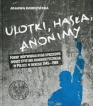 ULOTKI HASŁA ANONIMY DARDZIŃSKA JOANNA  FORMY INDYWIDUALNEGO SPRZECIWU WOBEC SYSTEMU KOMUNISTYCZNEGO