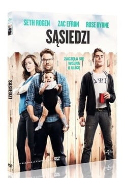 SĄSIEDZI  DVD EFRON FOLIA