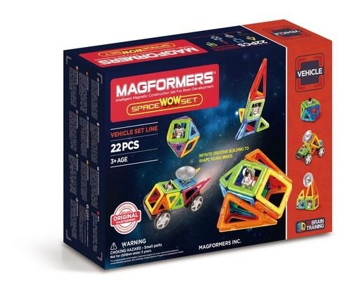 KLOCKI MAGFORMERS SPACE WOW SET 22