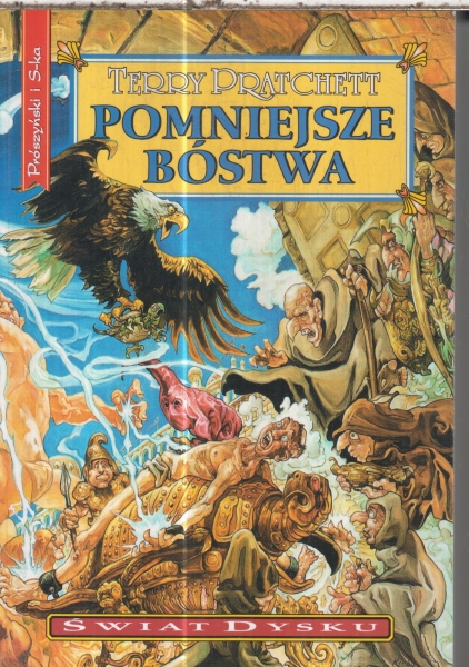 POMNIEJSZE BÓSTWA  TERRY PRATCHETT NOWA PEŁNE