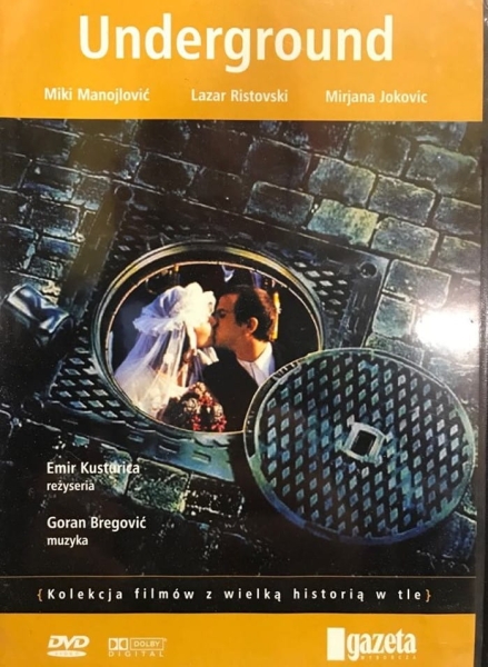 UNDERGROUND MANOJLOVIĆ RISTOVSKI JOKOVIC DVD 