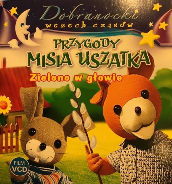 PRZYGODY MISIA USZATKA ZIELONO W GŁOWIE VCD 