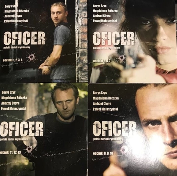 OFICER SZYC RÓŻCZKA CHYRA MAŁASZYŃSKI ODC 1-13 DVD 