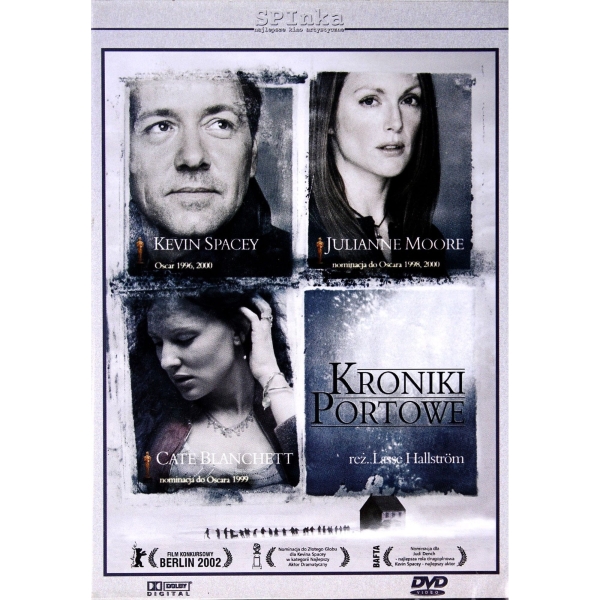 KRONIKI PORTOWE SPACEY MOORE BLANCHETT DVD 
