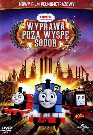 TOMEK I PRZYJACIELE WYPRAWA POZA WYSPĘ SODOR DVD  