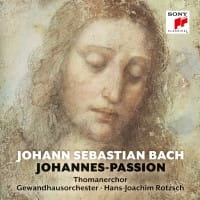 BACH JOHANNES PASSION  ST JOHN PASSION CD THOMANERCHOR LEIPZIG ROTZSCH HANS JOACHIM