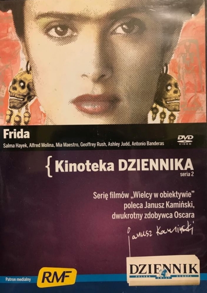 FRIDA WIELCY W OBIEKTYWIE HAYEK MOLINA MAESTRO DVD 