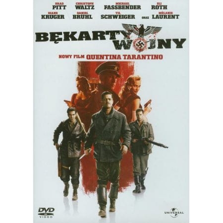 BĘKARTY WOJNY TARANTINO PITT WALTZ ROTH DVD 
