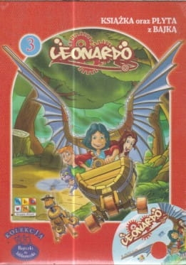 LEONARDO.HISTORIE BIBLIJNE,DVD.FOLIA