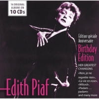 EDITH PIAF 10 CD EDITH PIAF. BIRTHDAY EDITION