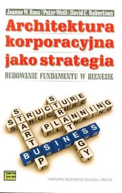 ARCHITEKTURA KORPORACYJNA JAKO STRATEGIA J W ROSS P WEILL D C ROBERTSON