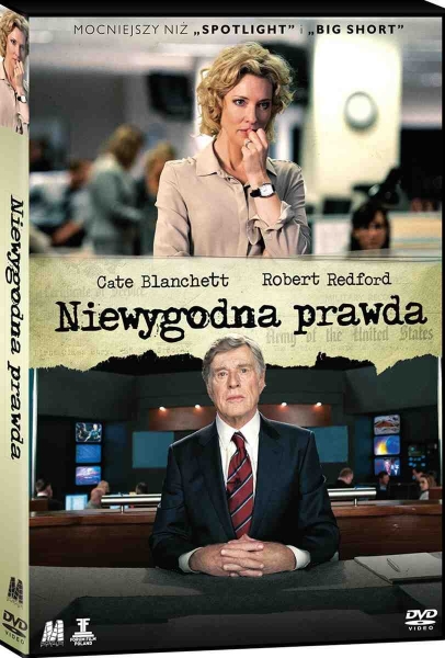 NIEWYGODNA PRAWDA BLANCHETT REDFORD DVD 