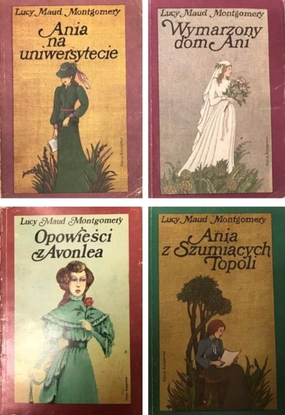 LUCY MAUD MONTGOMERY ANIA NA UNIWERSYTECIE 4 KSIĄŻKI 