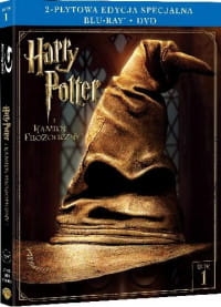 HARRY POTTER I KAMIEŃ FILOZOFICZNY 2-PŁYTOWA EDYCJA SPECJALNA BLU-RAY+DVD CHRIS COLUMBUS