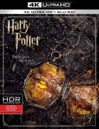 HARRY POTTER I INSYGNIA ŚMIERCI CZĘŚĆ 1 2 BLU-RAY 4K DAVID YATES