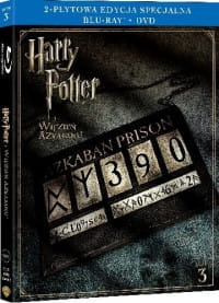 HARRY POTTER I WIĘZIEŃ AZKABANU BLU-RAY + DVD 2-PŁYTOWA EDYCJA SPECJALNA ALFONSO CUARON