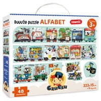 DUUUŻE PUZZLE ALFABET DLA NAJMŁODSZYCH